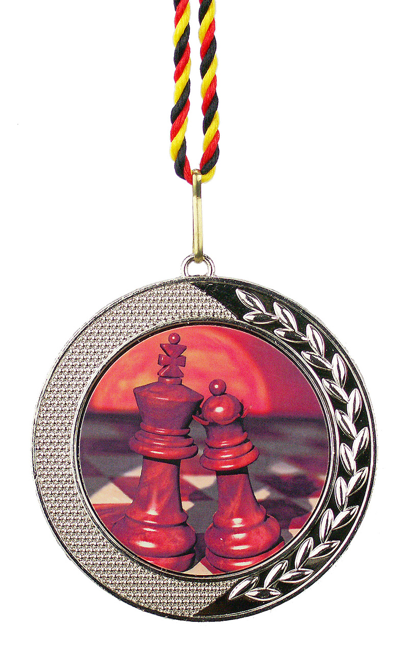 Medaille Silber mit Farbemblem SU53