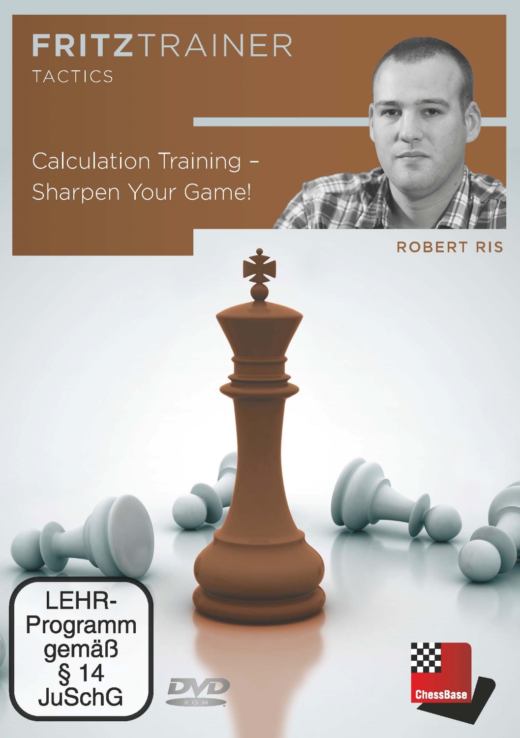DVD-Cover Schachtraining: Taktik und Rechenübungen