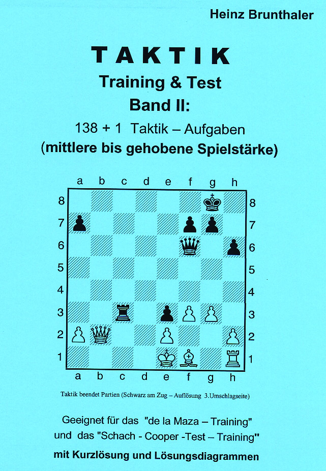 Brunthaler, Taktik Training & Test Band  2