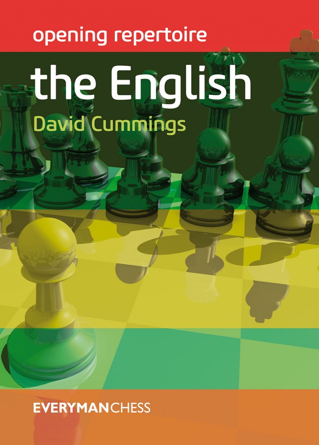 Buchcover The English von David Cummings, Schachfiguren