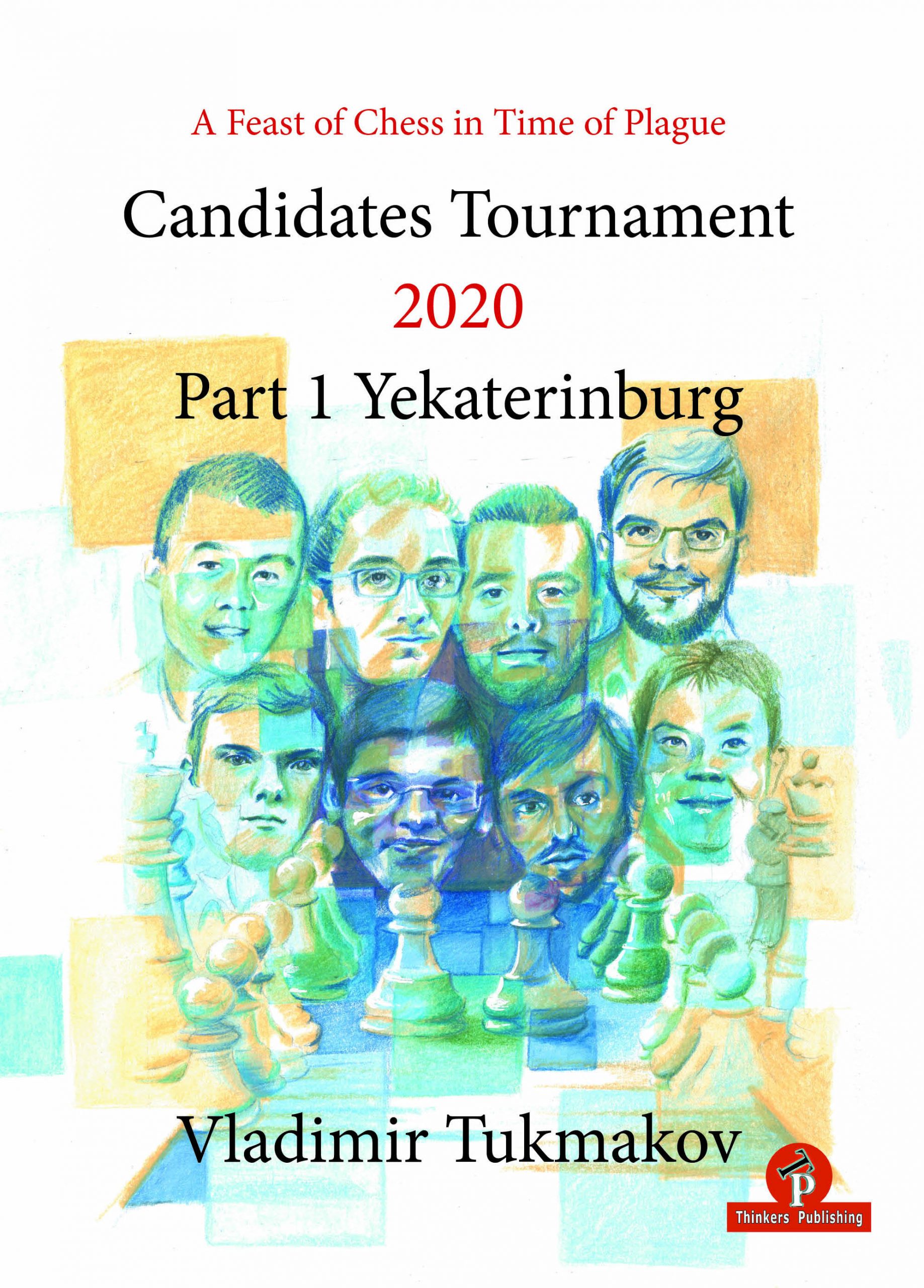 Coverillustration Kandidatenturnier mit Schachfiguren