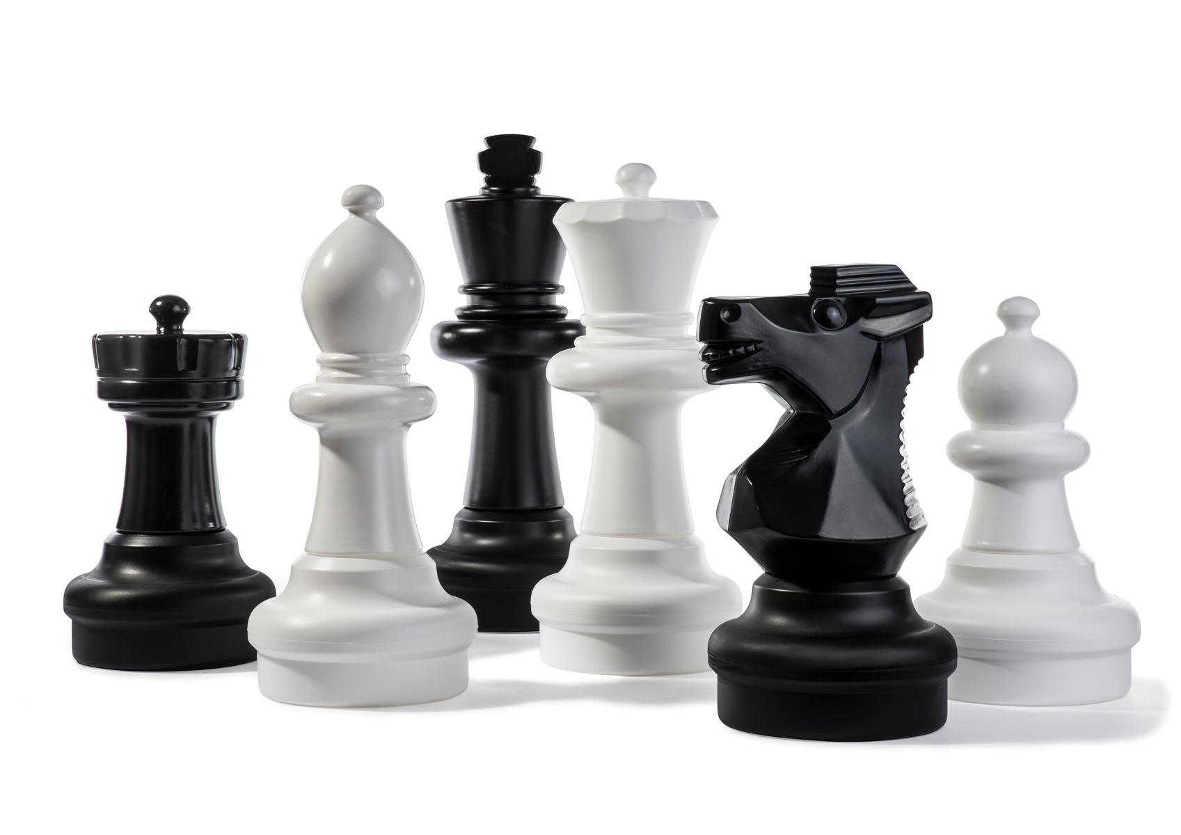 Freiland-Schachfiguren 5001 - nur Weiß  (1/2 Figurensatz)