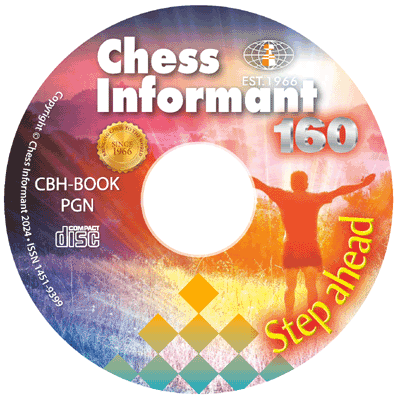 Chess Informator Informator 160 CD, Juli 2024 – Jetzt bestellen.