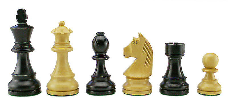 Schachfiguren Gambit DD - Holzkästchen