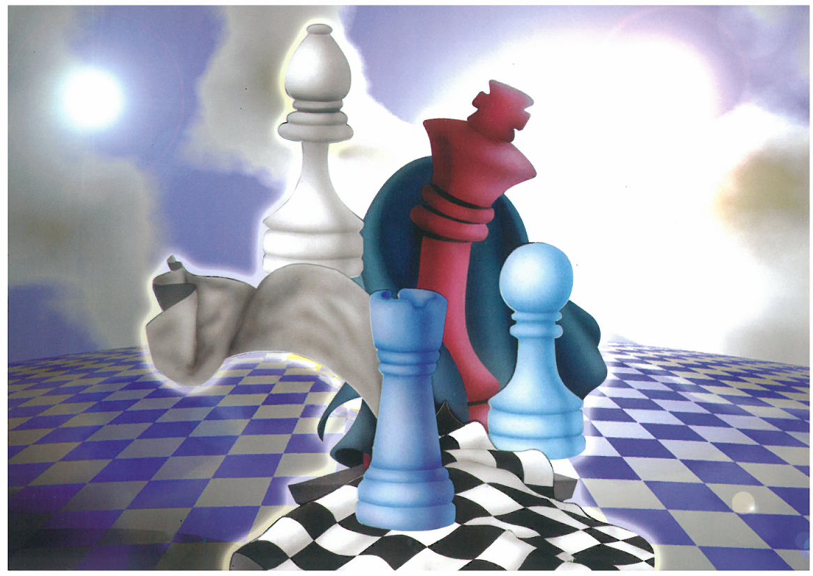 Postkarten „Schach und Kunst“ – Motiv 01