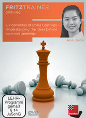 DVD-Cover: Schacheröffnungen, orangefarbener König