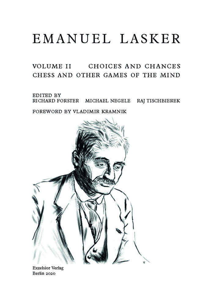 Lasker-Negele_Seite_03 Coverzeichnung eines älteren Mannes mit Serifentext