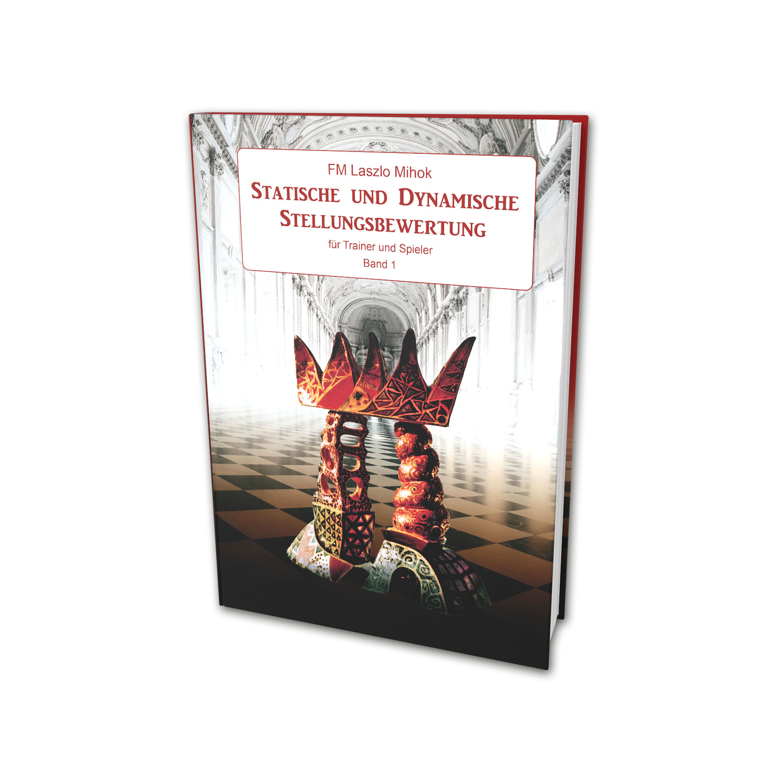 Mihok: Statische und Dynamische Stellungsbewertung für Trainer und Spieler, Band 1 Buchcover: Statische und Dynamische Stellungsbewertung