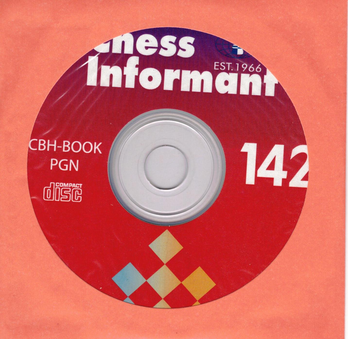 Info142CD Rote CD mit Aufdruck 'Business Informant' und Nr. 142
