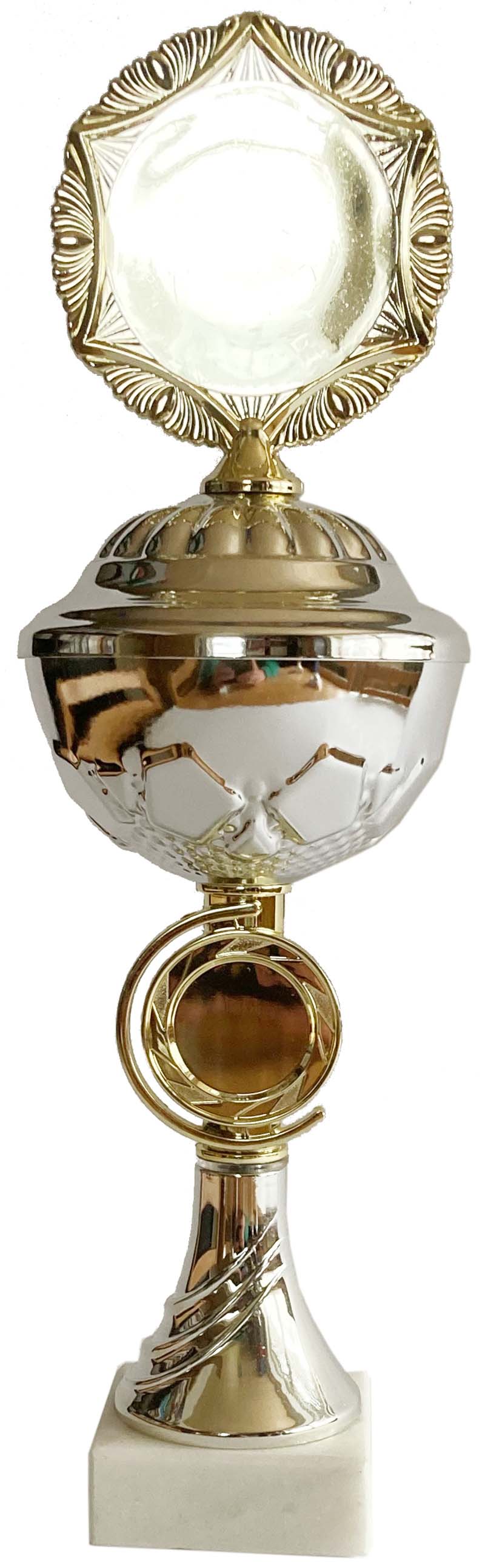 Pokale 149 Silber-Gold (3er-Serie)