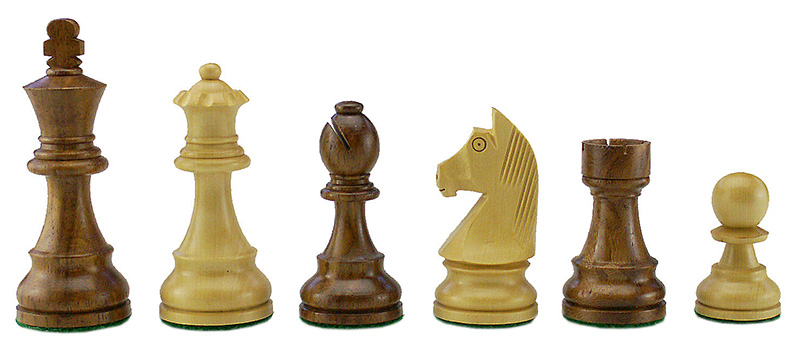 Schachfiguren Champion 76 – Holzkasten